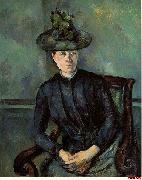 Paul Cezanne Femme au Chapeau Vert oil painting reproduction